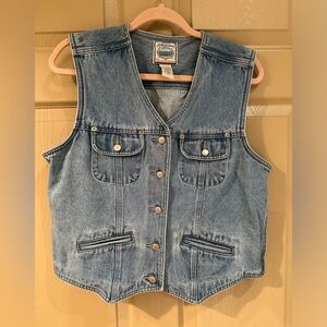 Vintage St. John’s Bay denim vest